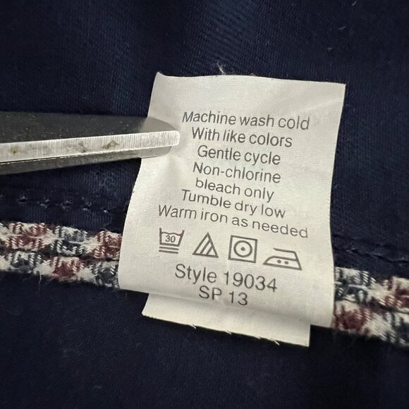 J Crew Womens Downtown Field Jacket Blue Waxed Cotton  Military 19034 size XXS - Picture 11 of 12